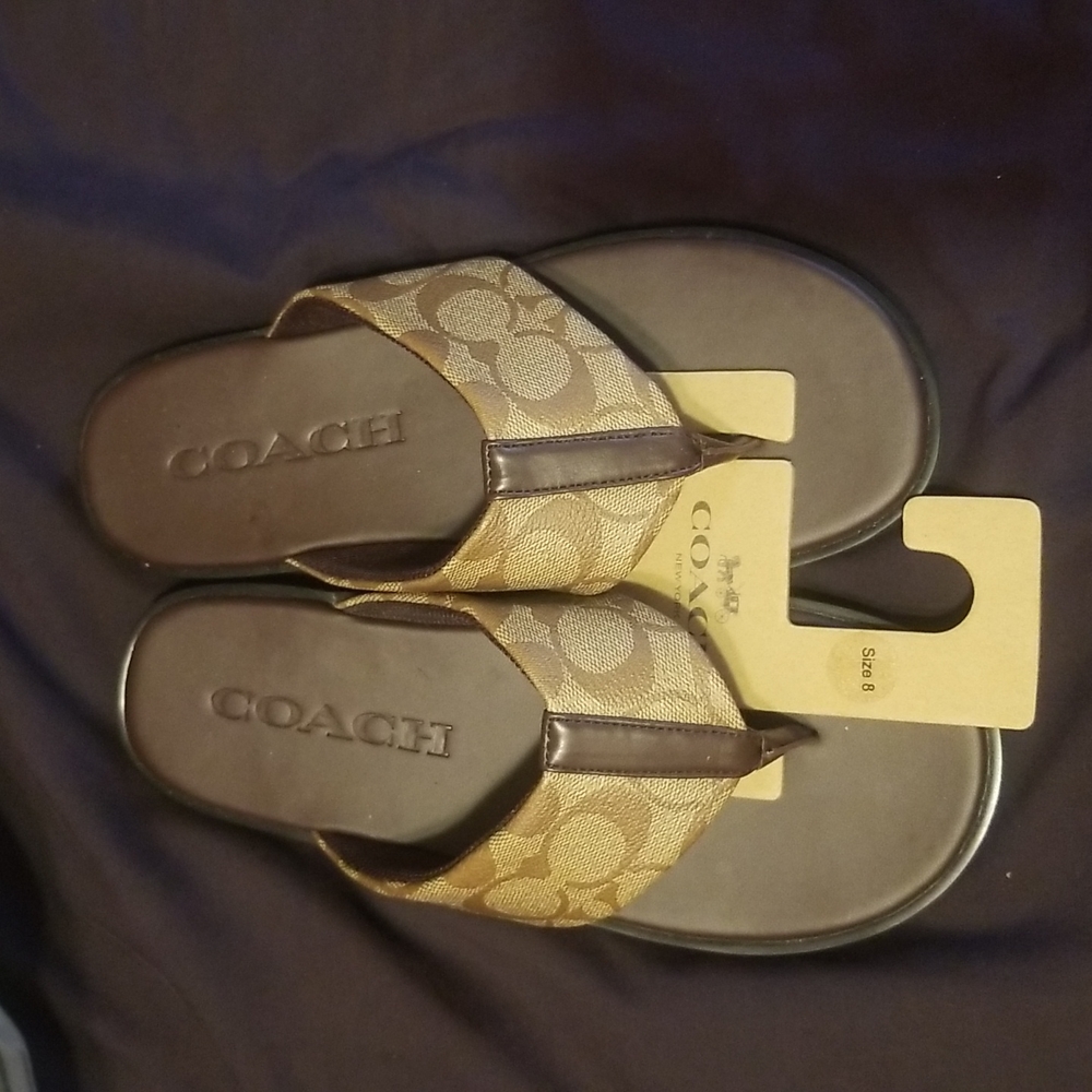 Men's Coach Flip Flops